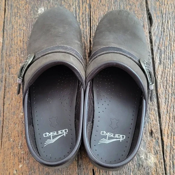 Dansko Pammy Milled Nubuck Leather Clog - Picture 7 of 9
